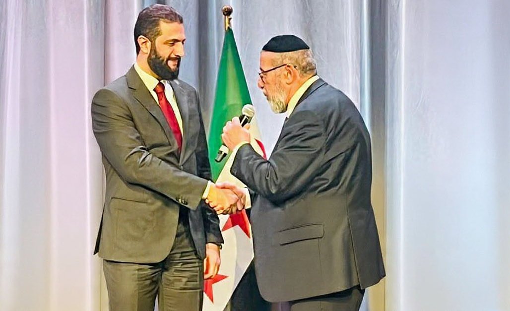 Syrian American rabbi blesses Syrian president in Washington