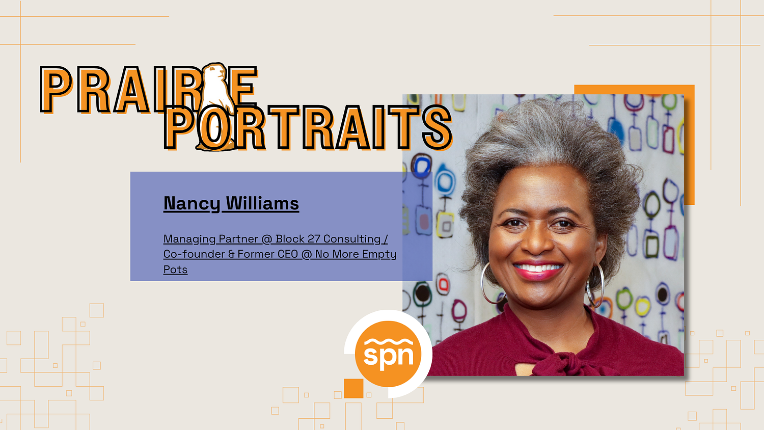 Prairie Portraits: Nancy Williams