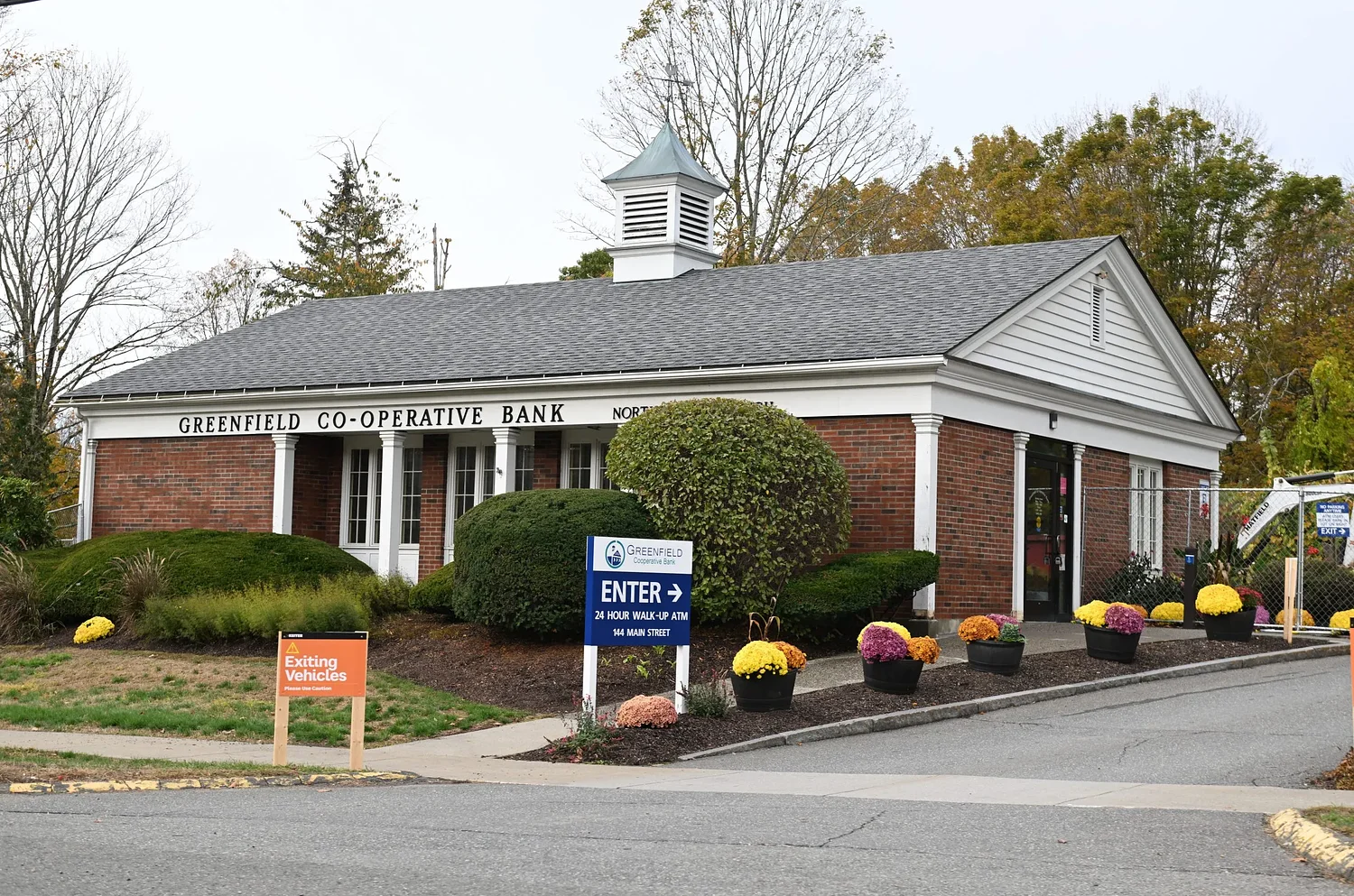 Greenfield Cooperative Bank renovating Northfield branch