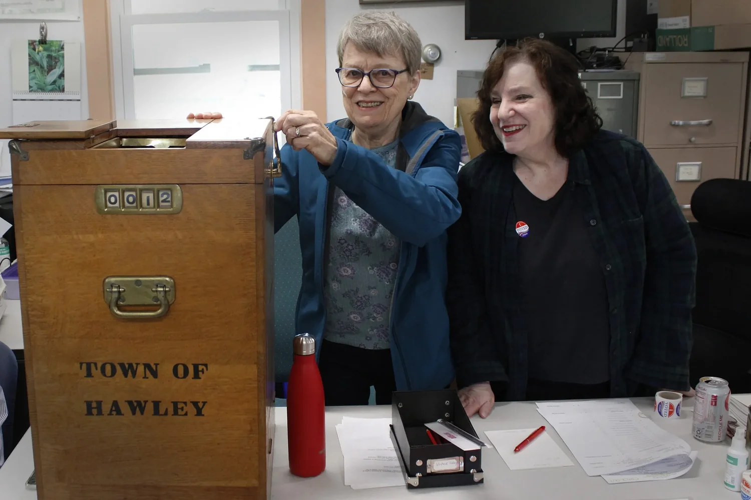 Hawley town clerk's position to be appointed following affirmative election vote