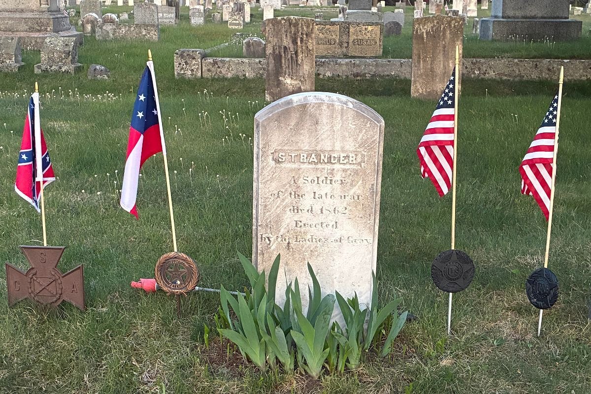 Every year, a Confederate soldier mistakenly sent to Maine is remembered