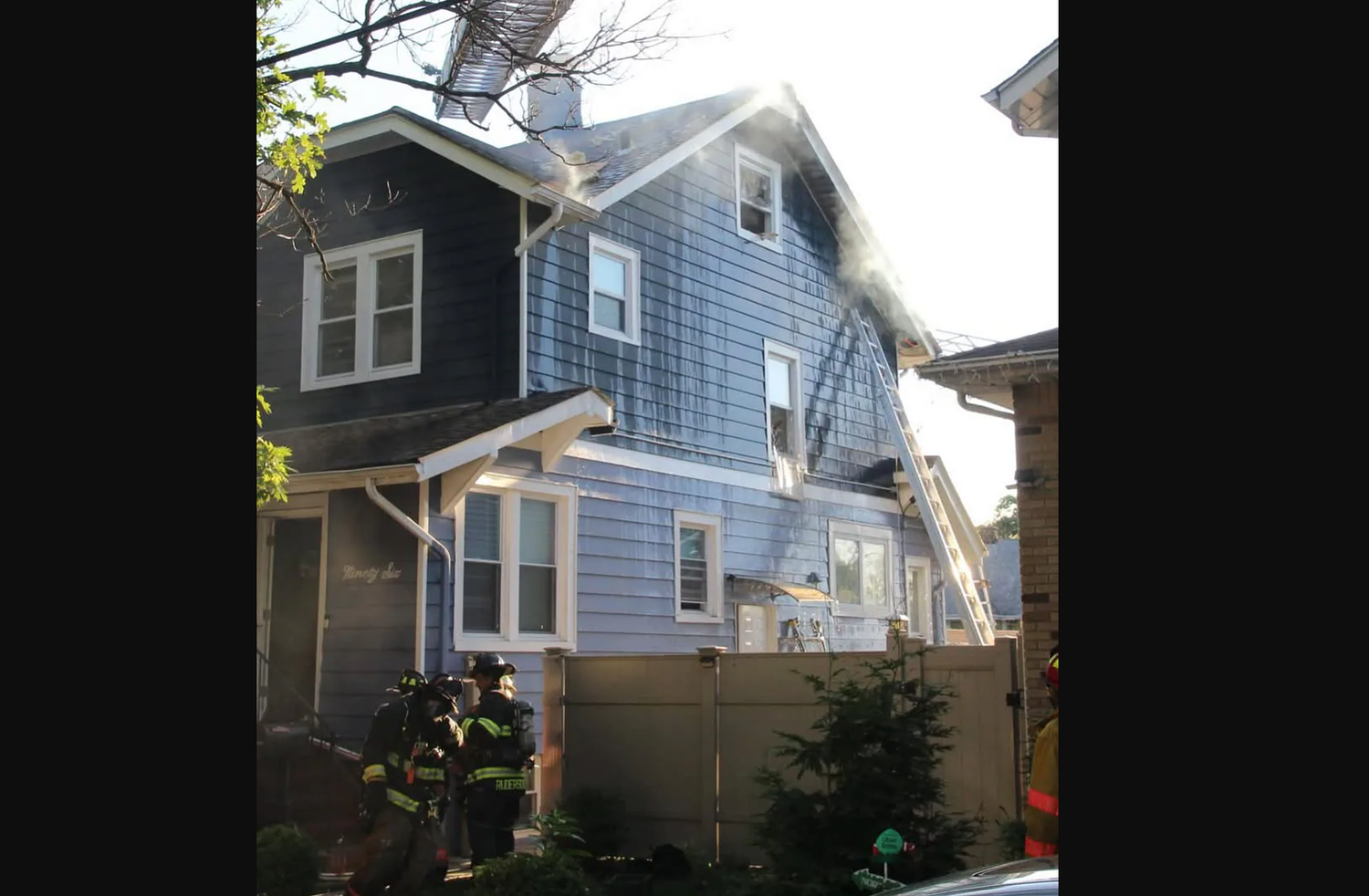 2 firefighters sent to hospital after battling N.J. blaze