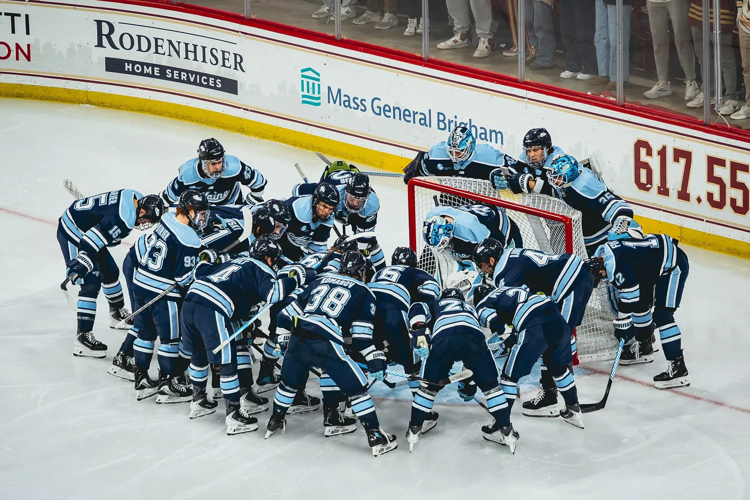Freshman goalie notches 1st shutout in UMaine hockey’s 3-0 win over Boston College