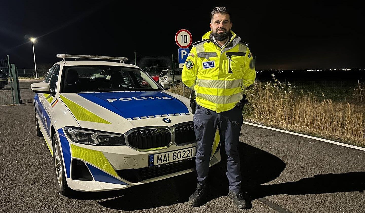 Intervenție eroică pe autostradă: un polițistul a salvat o tânără aflată în stop cardiac