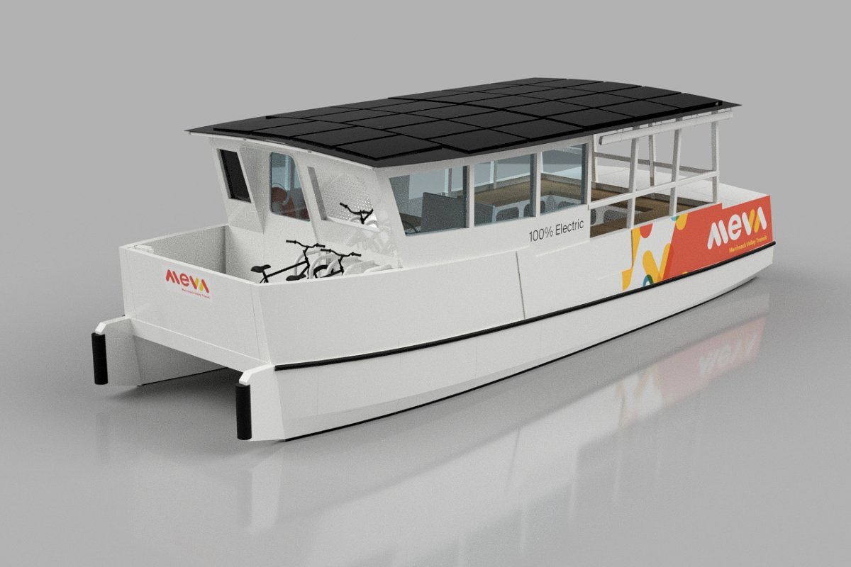 Maine is building solar-powered ferries to bring back service on a Massachusetts river
