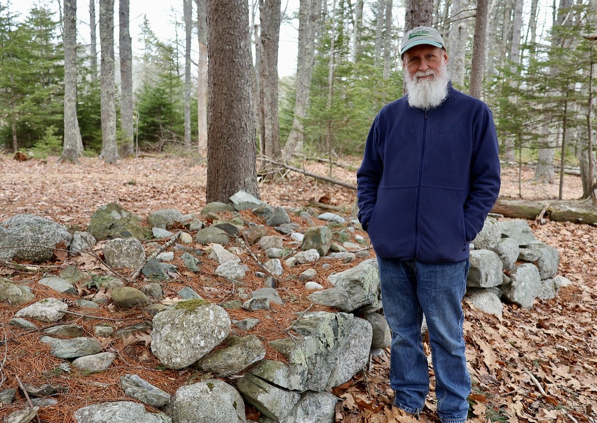 This Maine man knows how to find the land’s hidden histories in the woods
