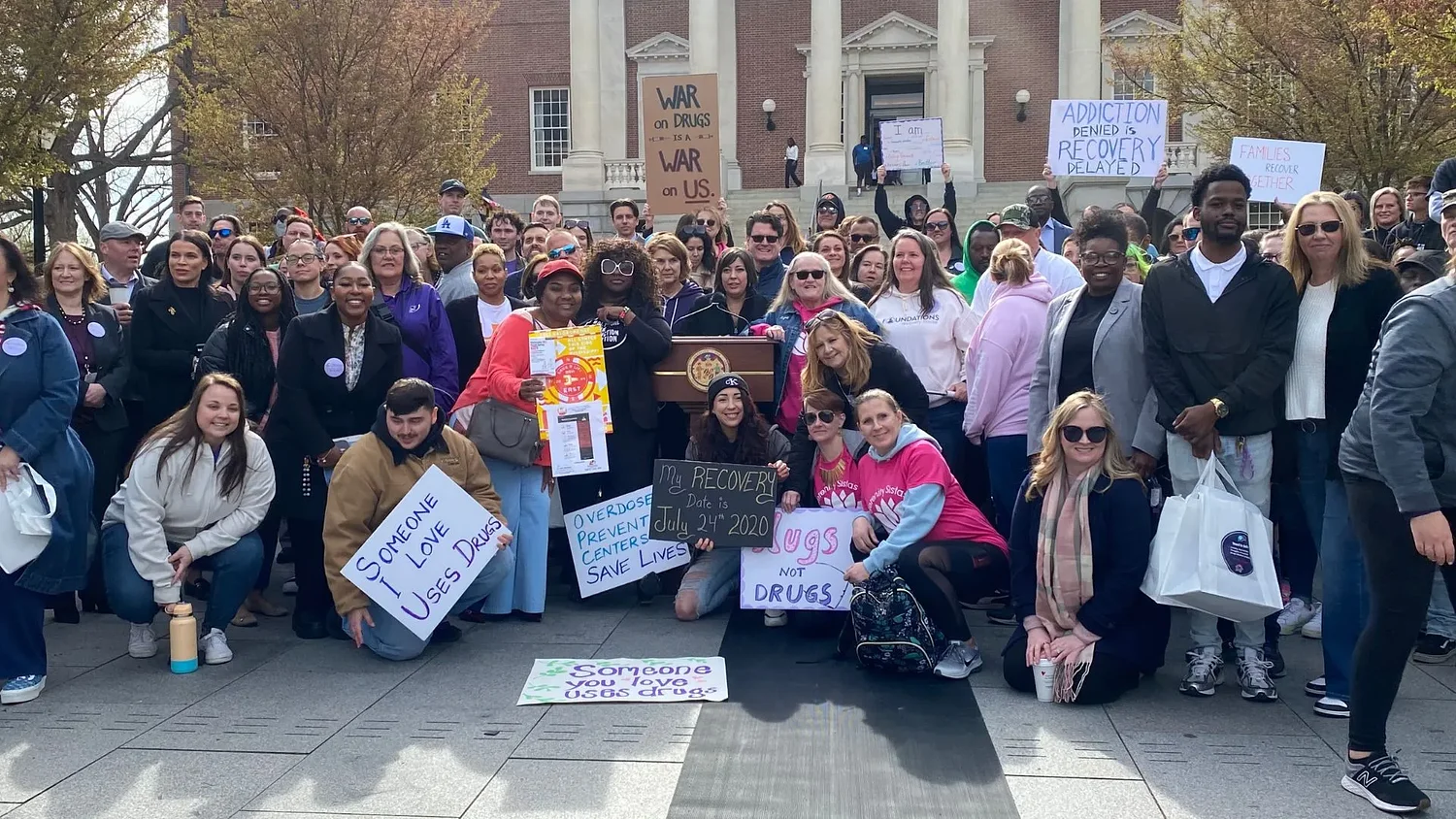 Maryland’s inaugural substance use rally highlights need for rehabilitative services