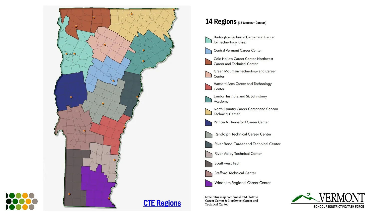 At halfway mark, Vermont school redistricting task force reviews first draft map proposal 