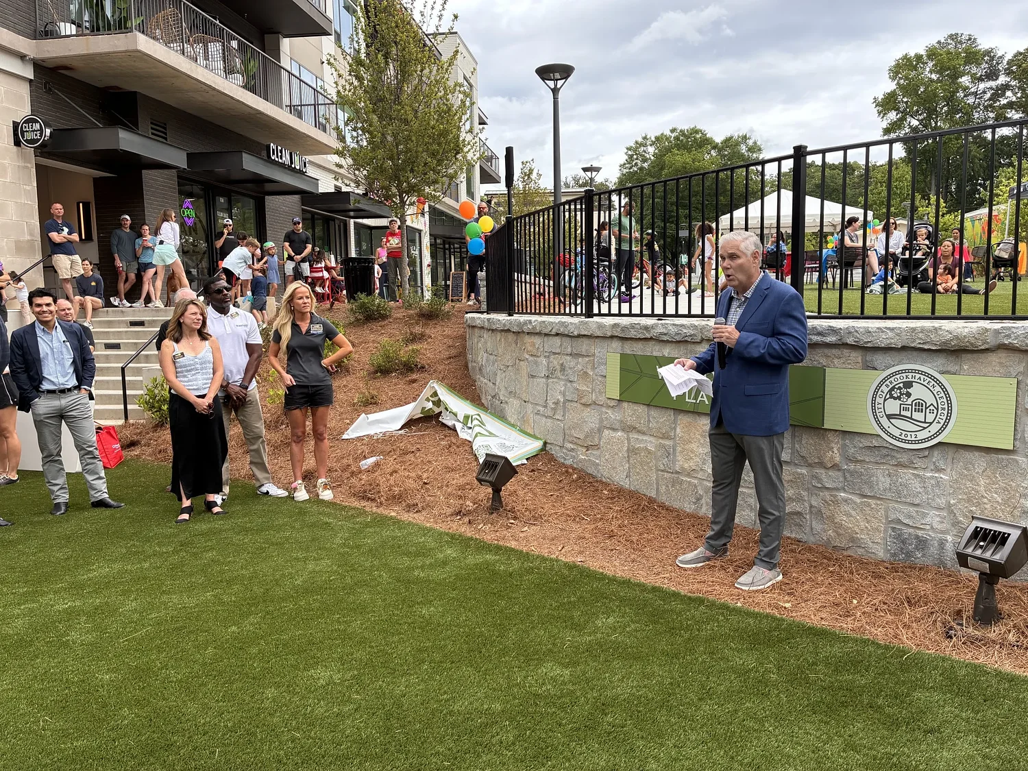 Brookhaven honors developer Dan Woodley with park dedication
