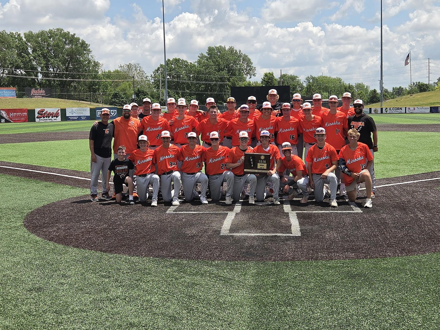 Minooka continues to power through postseason with 15-1 win over Edwardsville