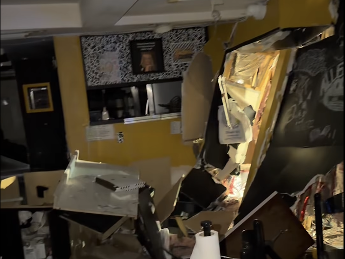 Driver crashes through wall of Lynnfield restaurant; teen arrested on OUI