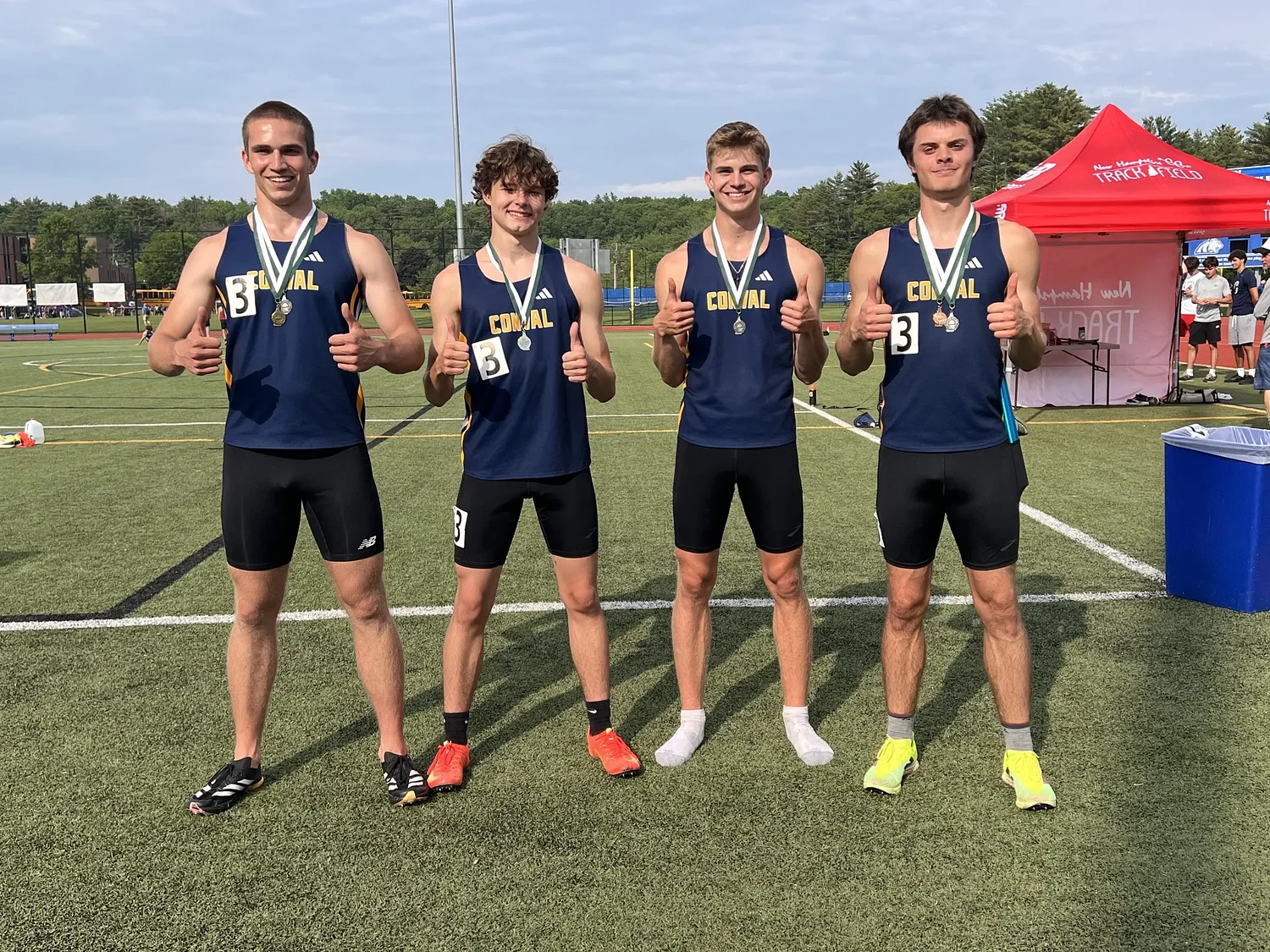ConVal High School track team sets records at Meet of Champions
