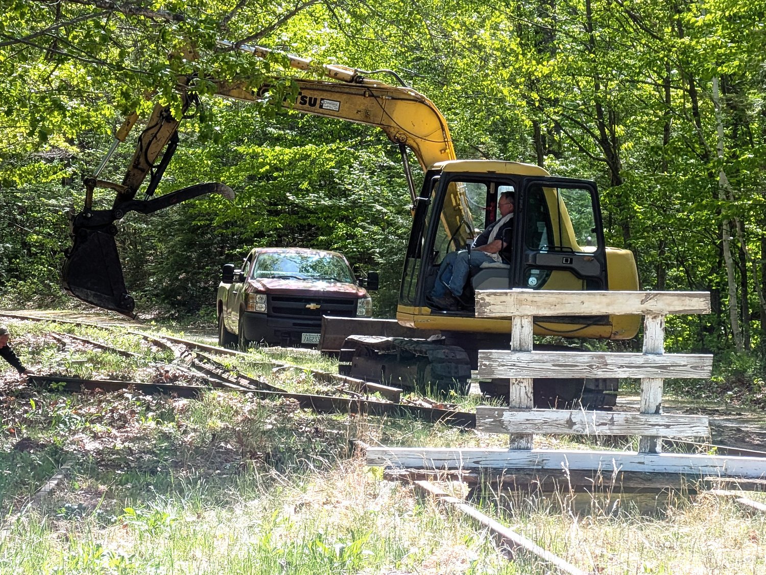 Unusual Andover rail trail impasse and property dispute continues