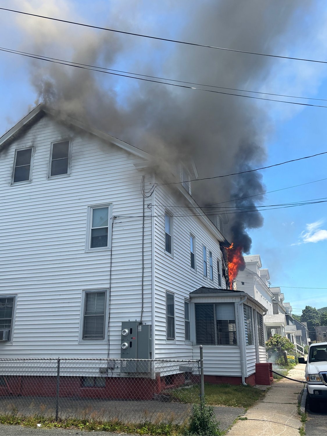 Exeter Street duplex in Easthampton heavily damaged by fire