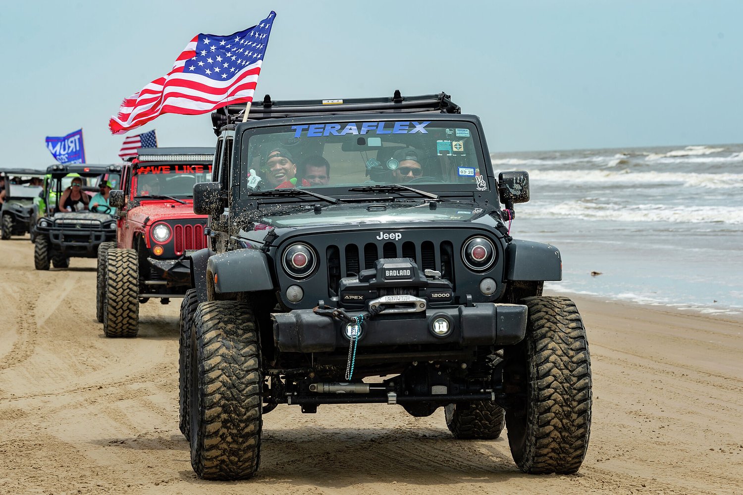 Galveston locals donate over 100 homes for Jeep Weekend patrols