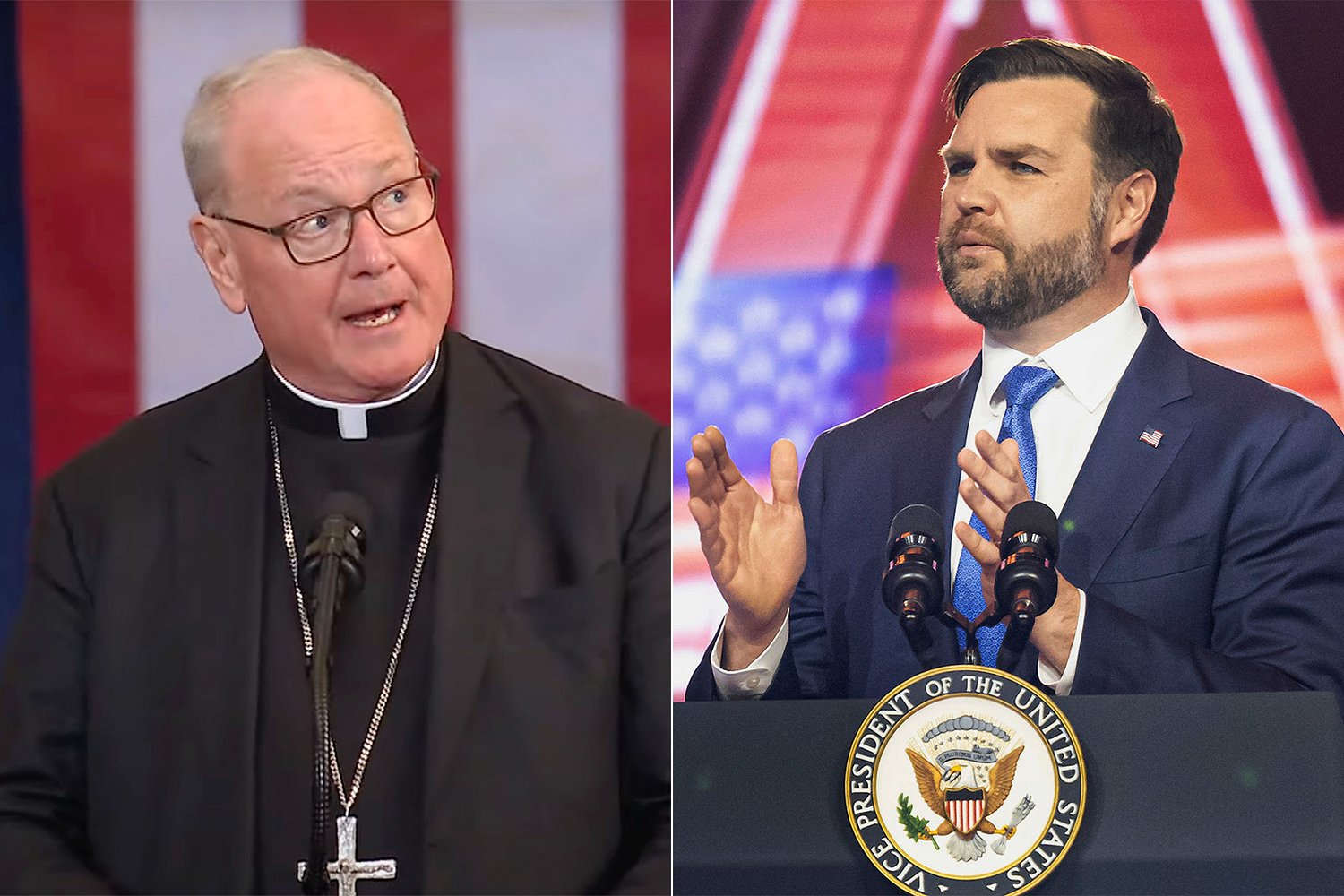 Cardinal Dolan says Vance apologized for claiming bishops were pro-immigrant for the money