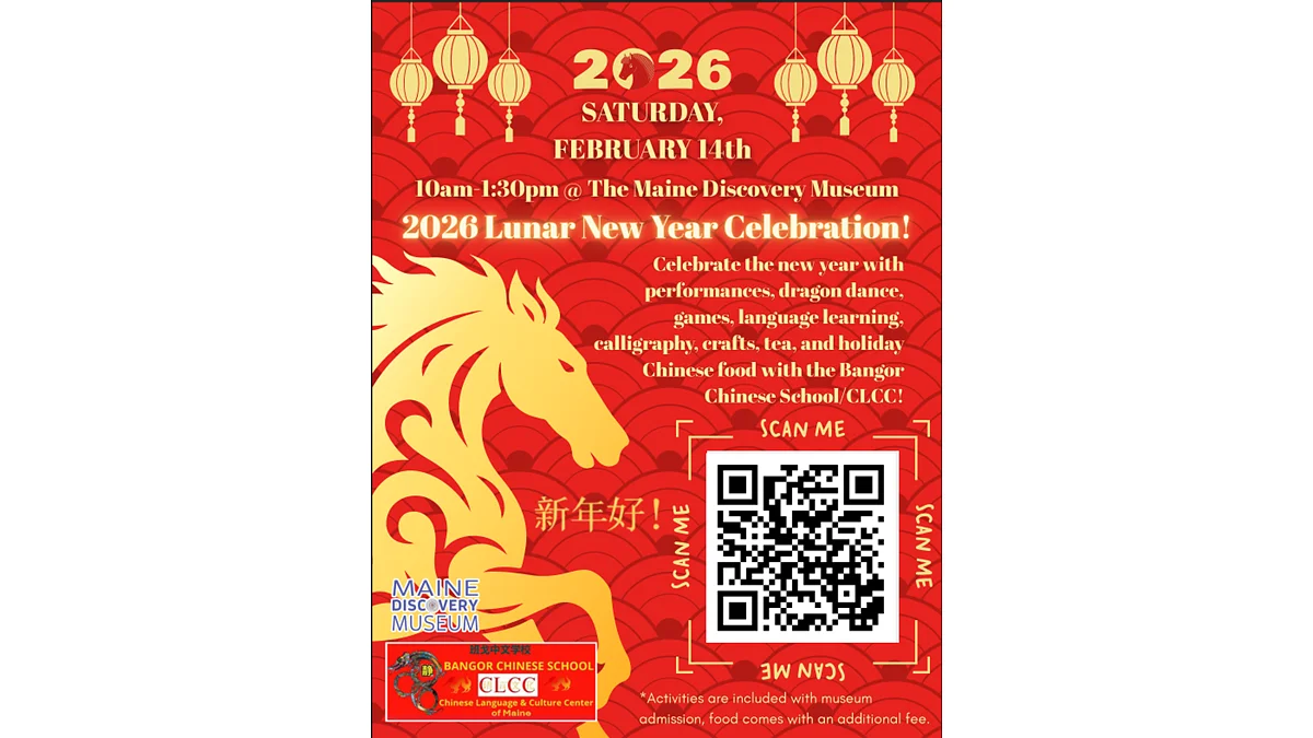 Bangor Chinese School partners with Maine Discovery Museum for 2026 Lunar New Year celebration