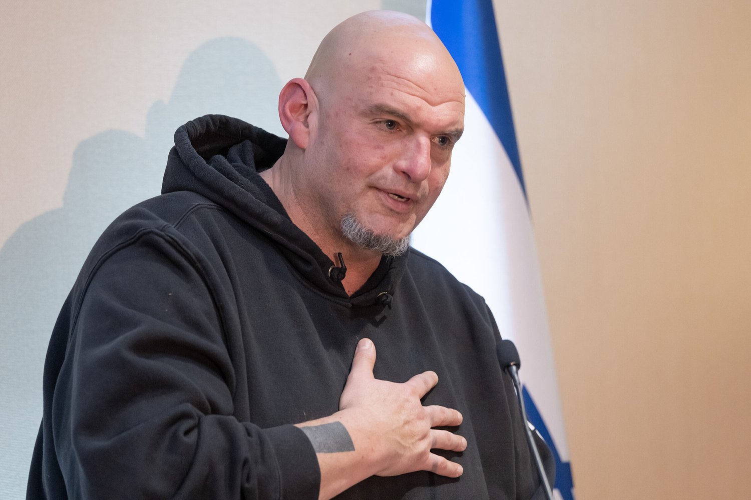 John Fetterman offers scathing criticism of his own party’s foreign policy views