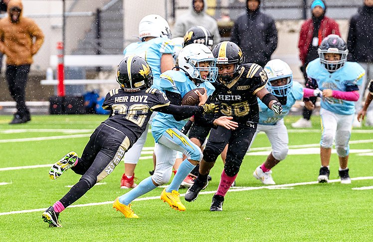 Tac City Bolts Edge HEIR 19-14, Advance To 8U Championship Game