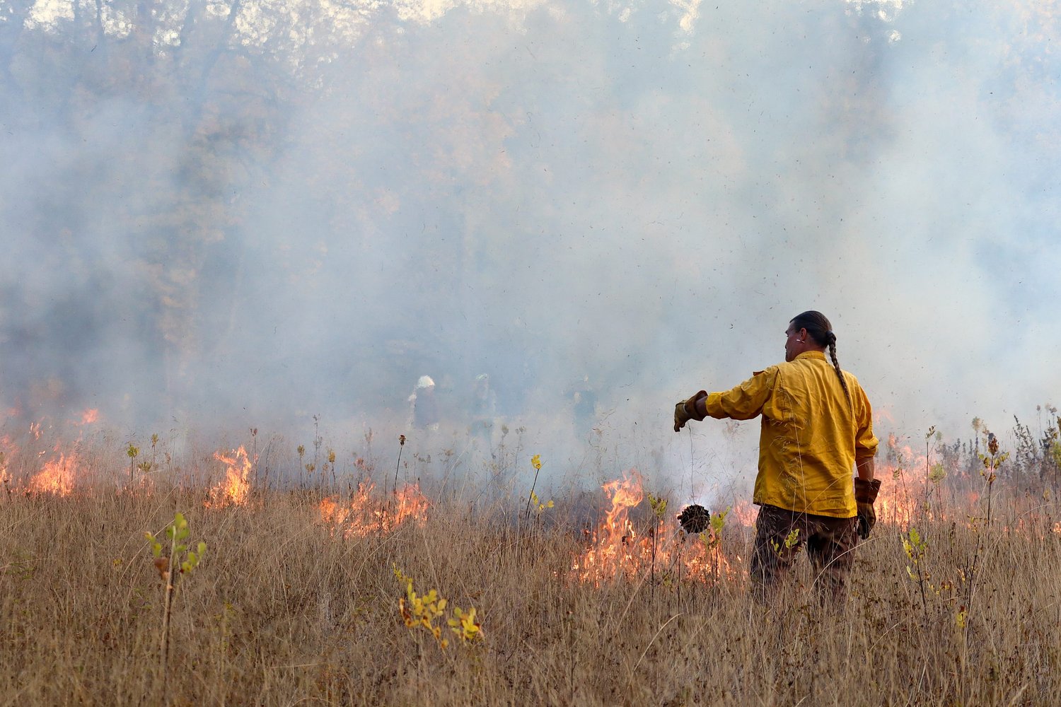 Rekindling ancient fire practices, volunteers work to protect Eugene’s future