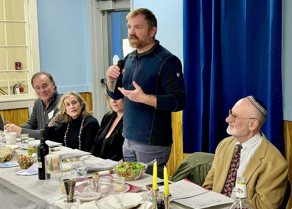 Inside Graham Platner's Passover appeal to Maine's Jewish community