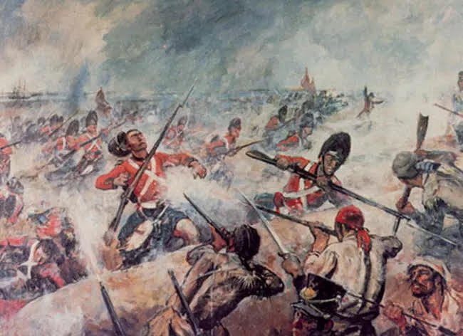 1815: A U.S. Army wins Battle of New Orleans