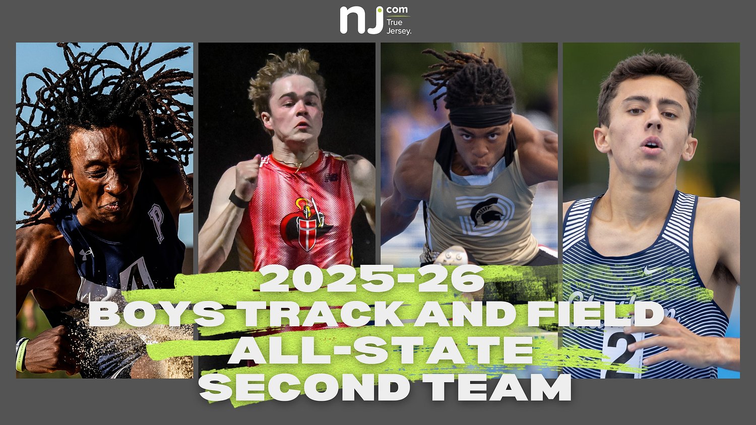 N.J. boys track & field Second Team All-State selections, 2026