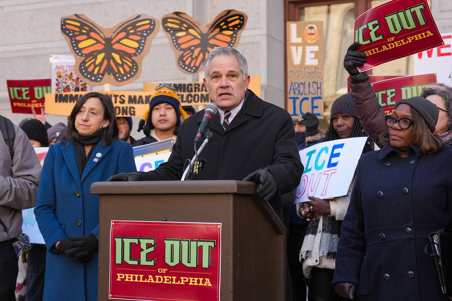 Trump administration sues Philadelphia over ICE mask ban ordinance