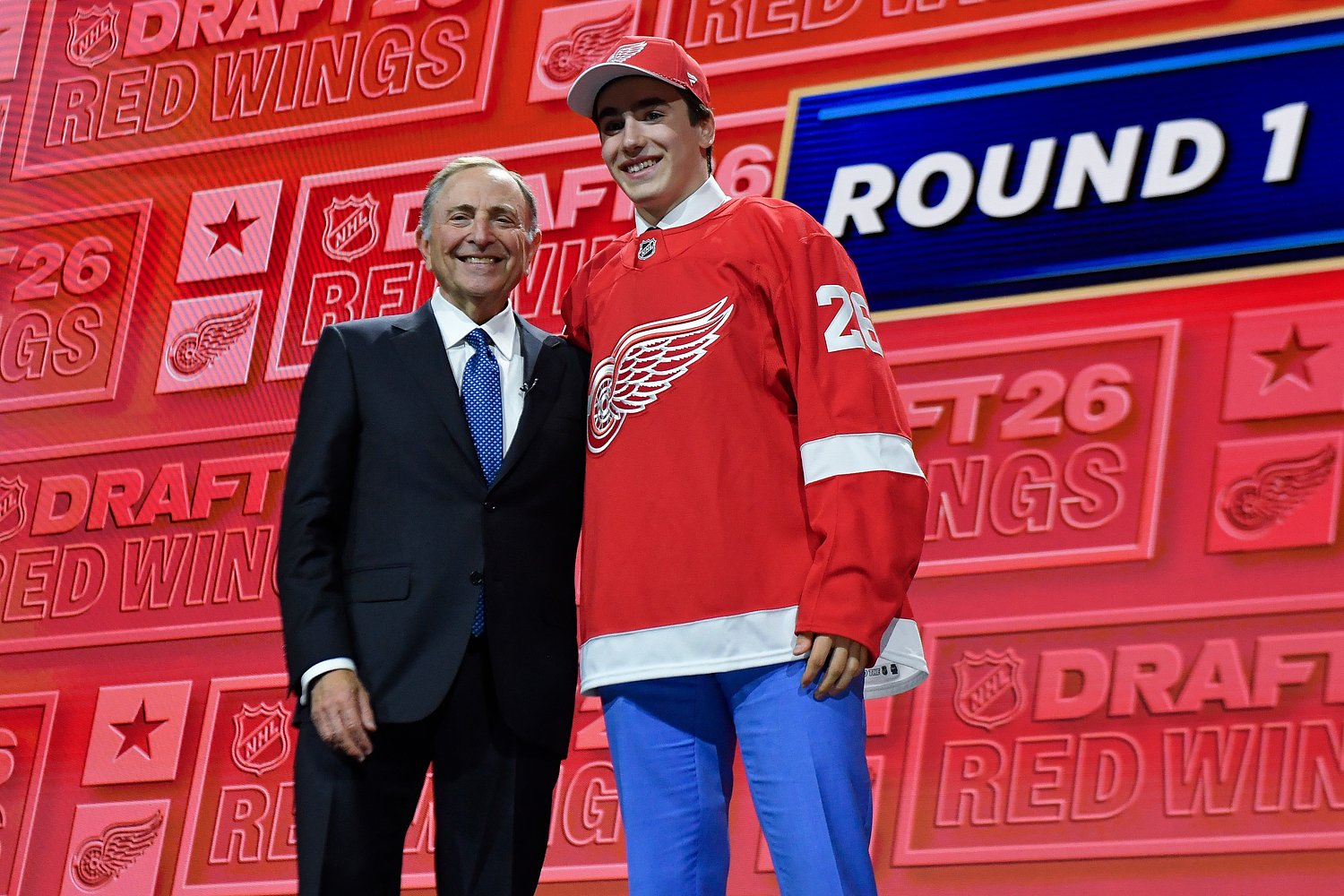 Red Wings’ first-round pick ‘knows how to score goals’