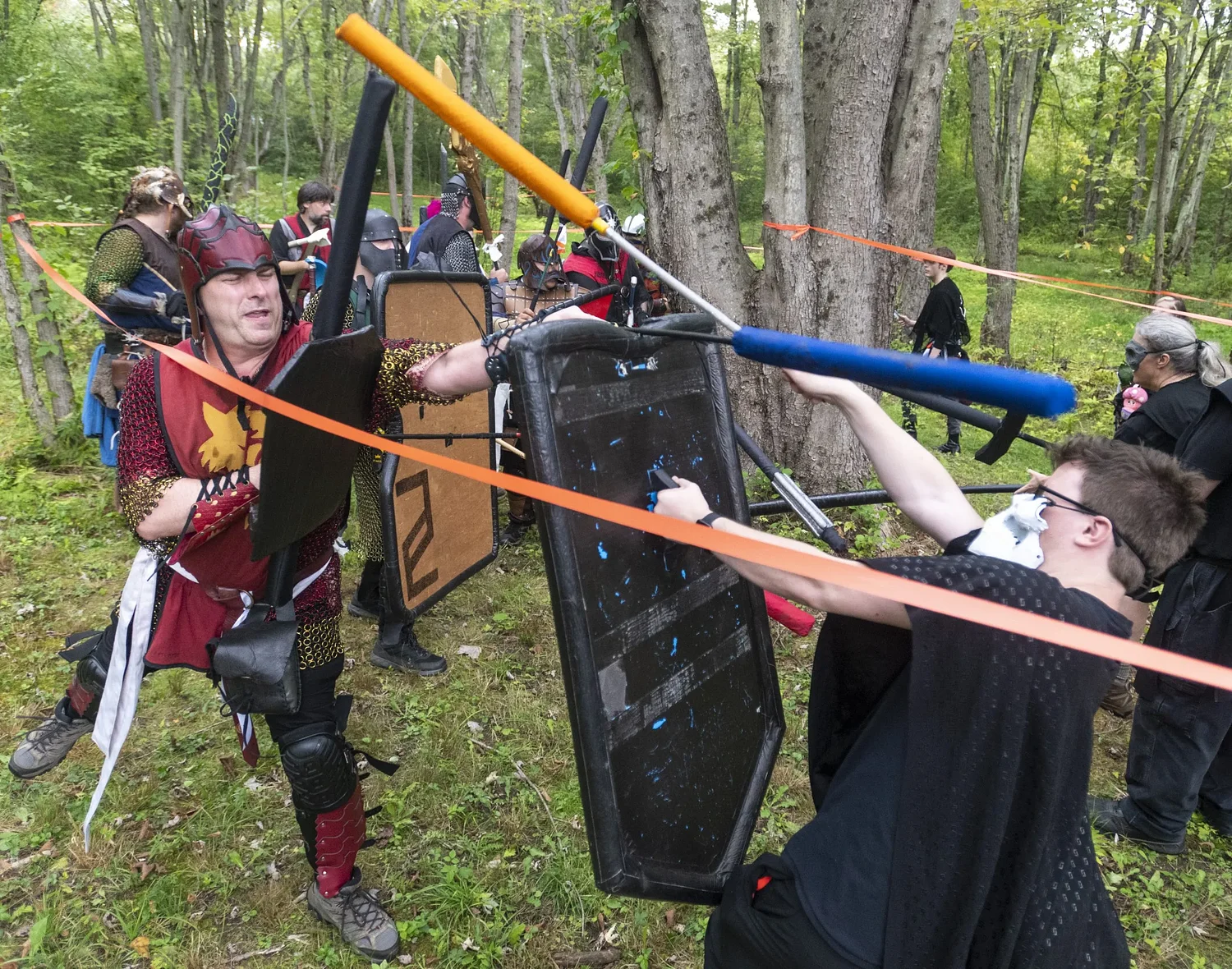 Magical gatherings: Welcome to The Realms, a medieval live action role-playing game held throughout New England