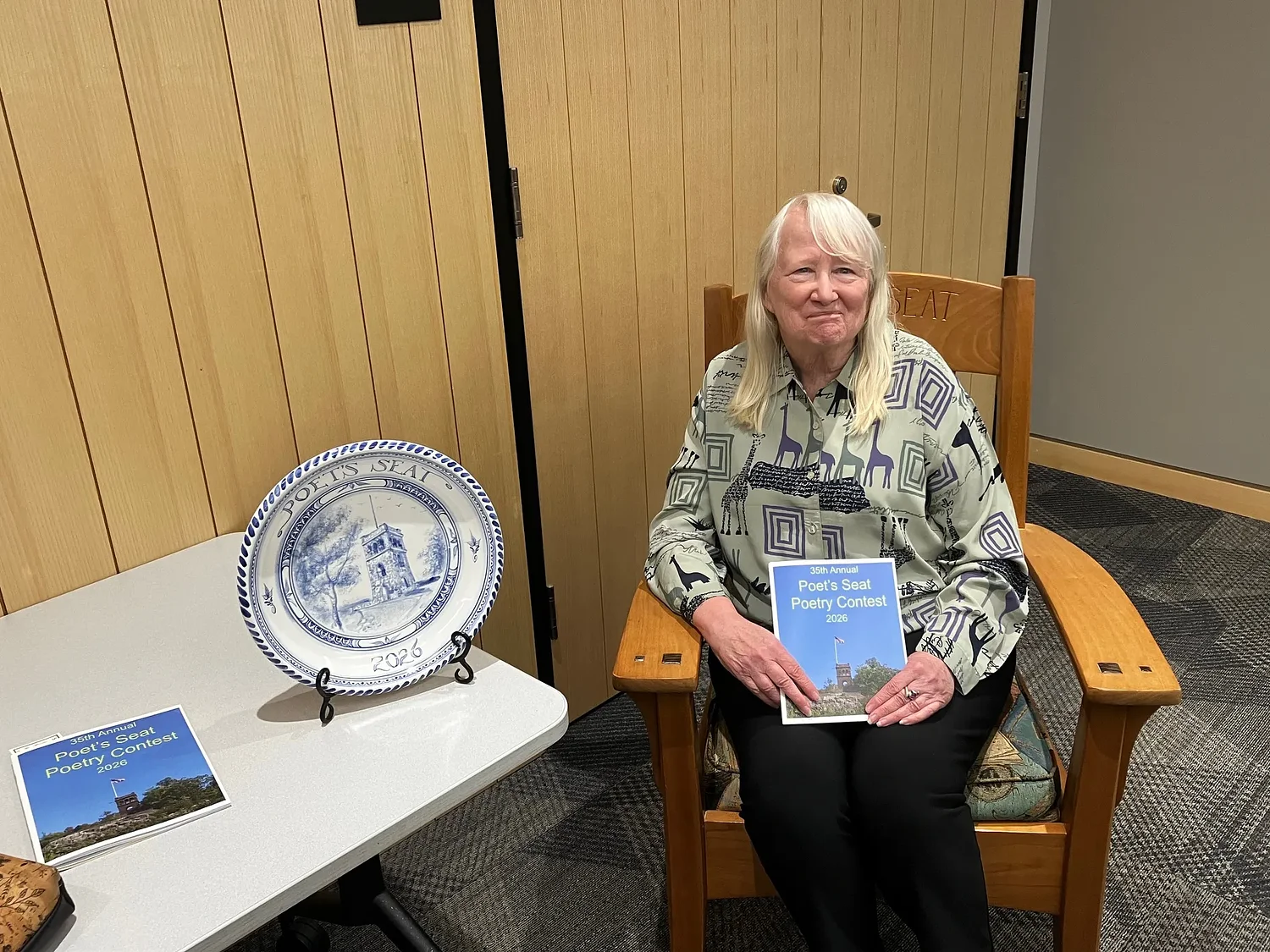 'I definitely went molecular': Charlemont poet named winner of 35th annual Poet's Seat Poetry Contest