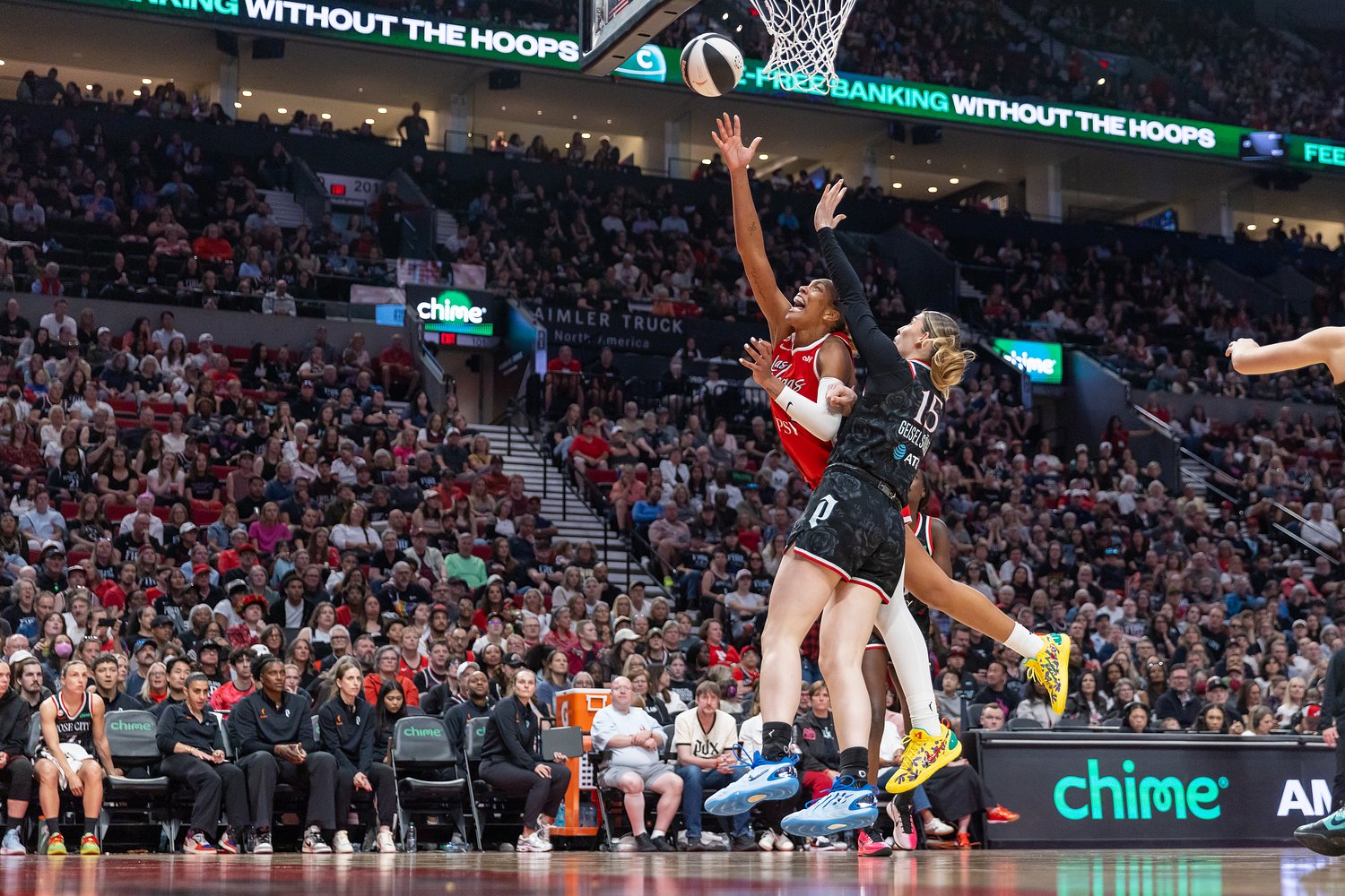 Portland Fire can’t contain A’ja Wilson, Chelsea Gray in loss to Las Vegas Aces