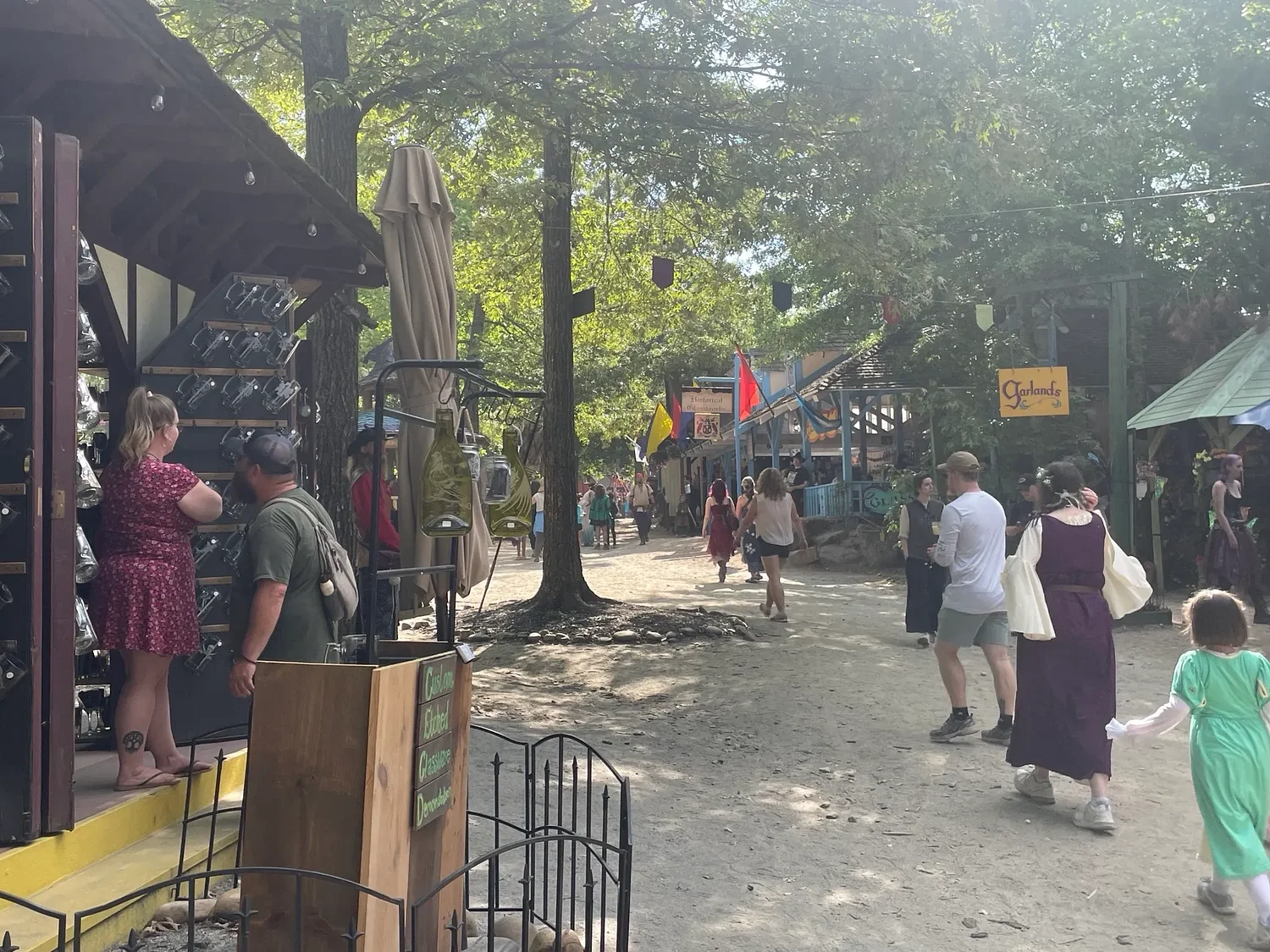 Costumes at  the Georgia Renaissance Festival now come with a movie twist