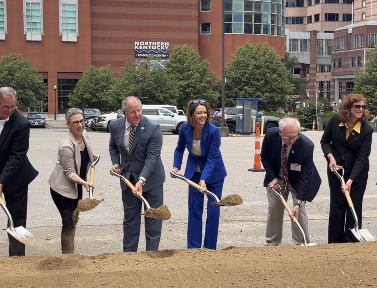 Local leaders break ground on Covington biomedical center