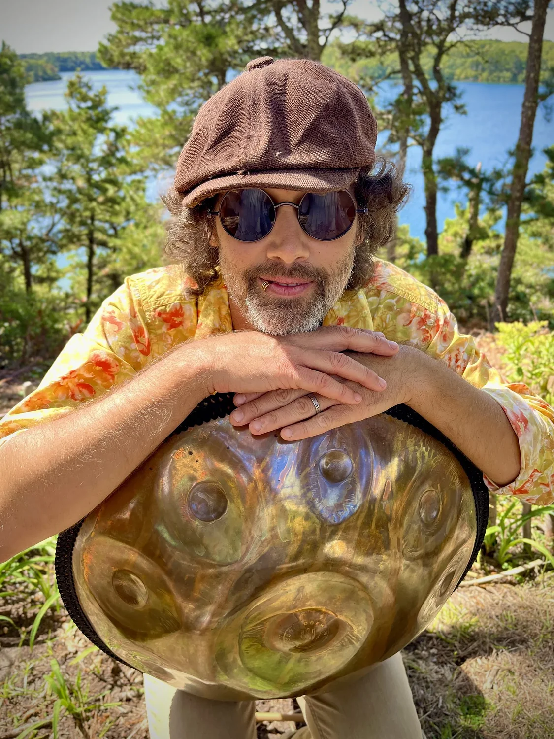 Steeling hearts and striking chords: Musician brings the harmonies of the handpan to Shutesbury this weekend