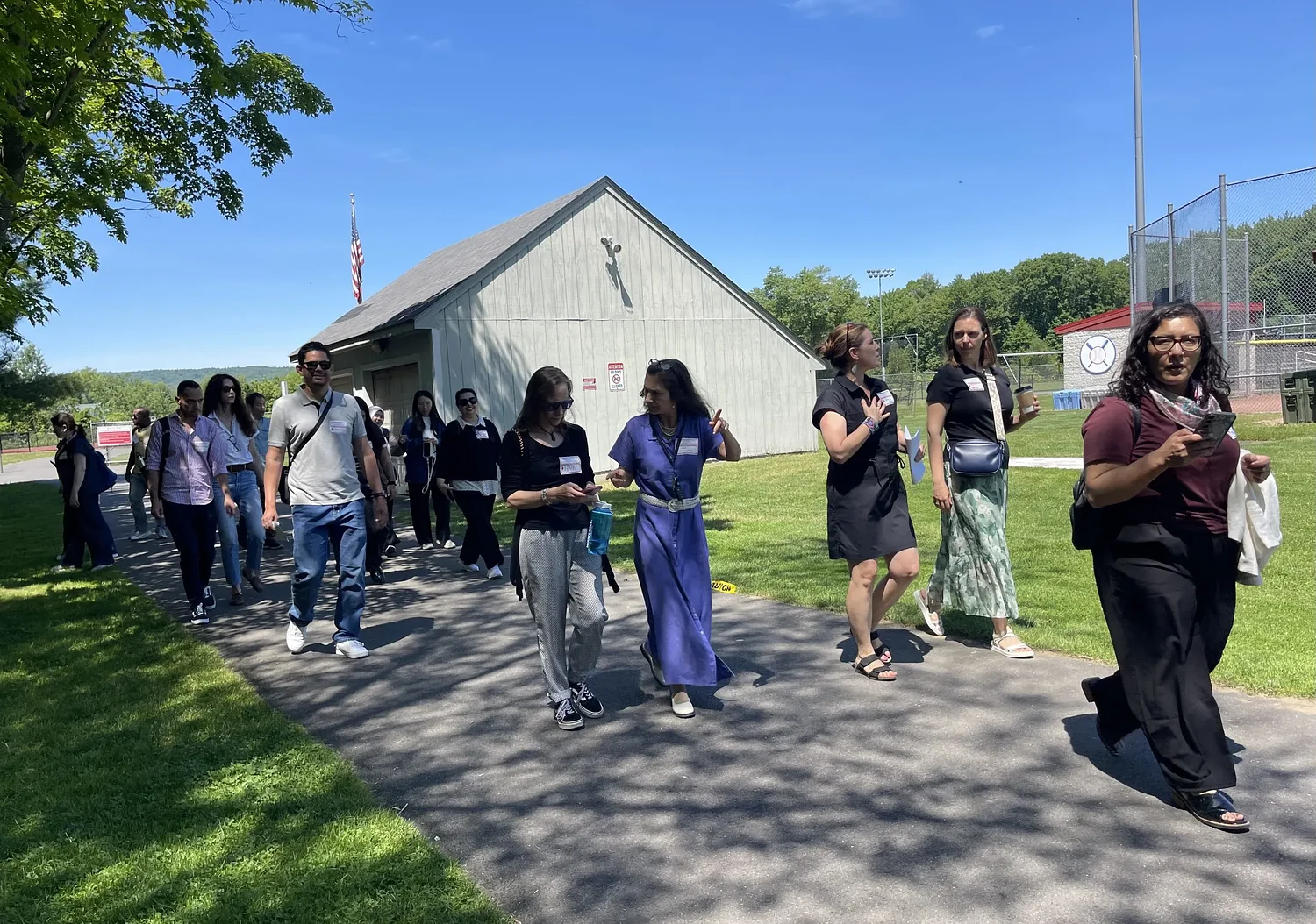 Teachers from 15 countries visit Frontier, providing a chance to 'learn from each other'