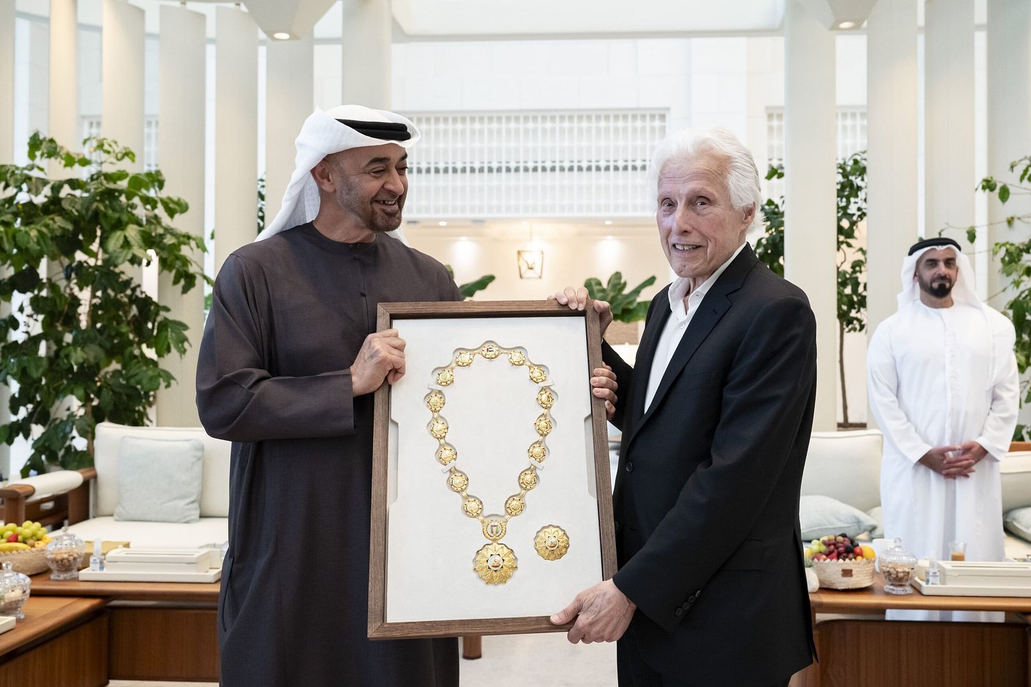 UAE president honors Marty Edelman with prestigious Order of the Union