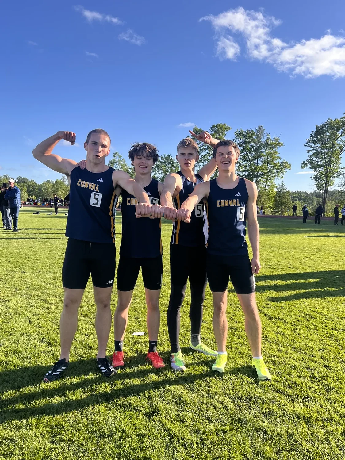 ConVal's Ross Stephens sets two records, wins three state titles