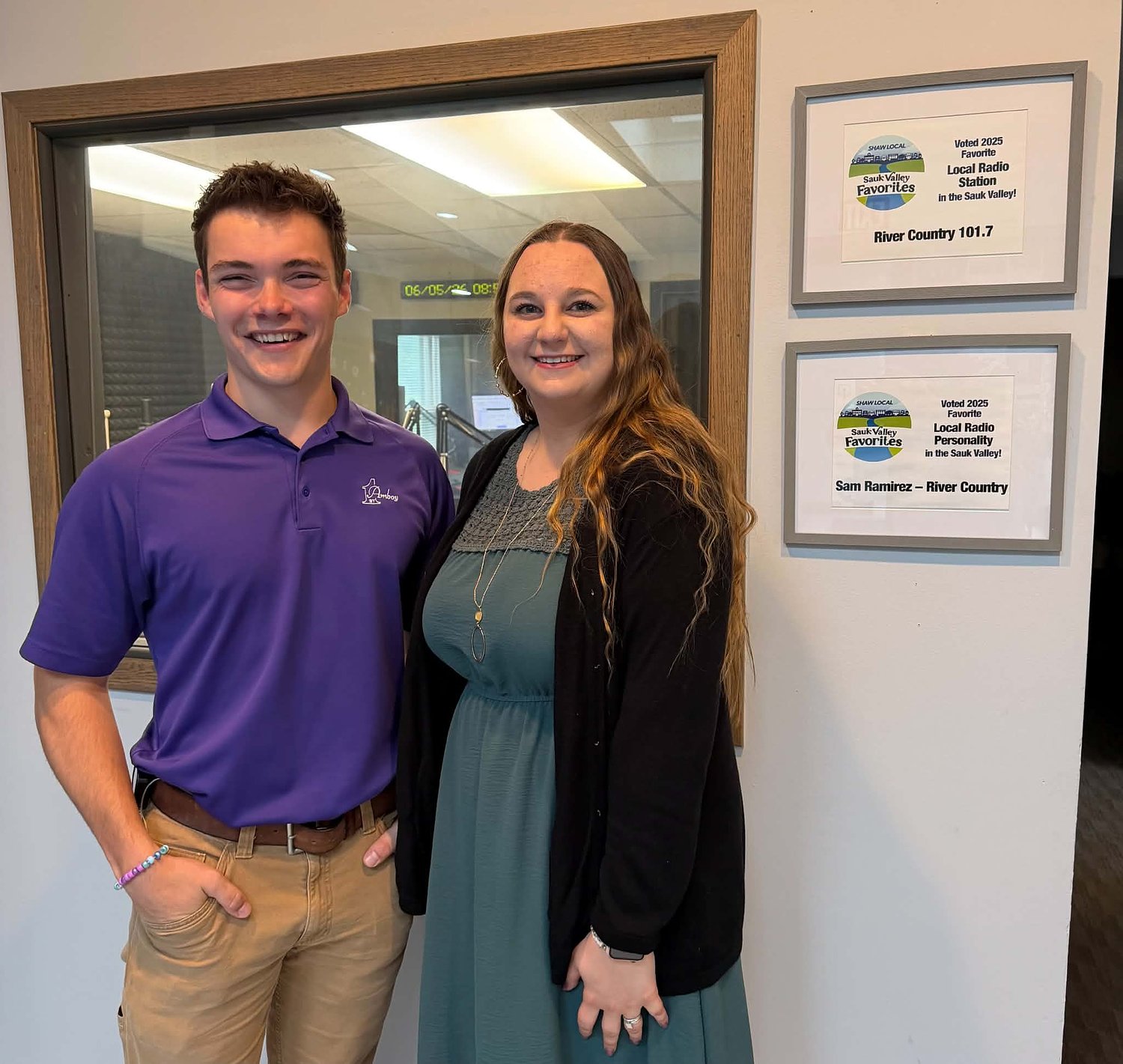 Shaw Local Radio Podcast: Talk-Line with Brandon Clark interviews 1st National Bank in Amboy’s Noah & Courtney