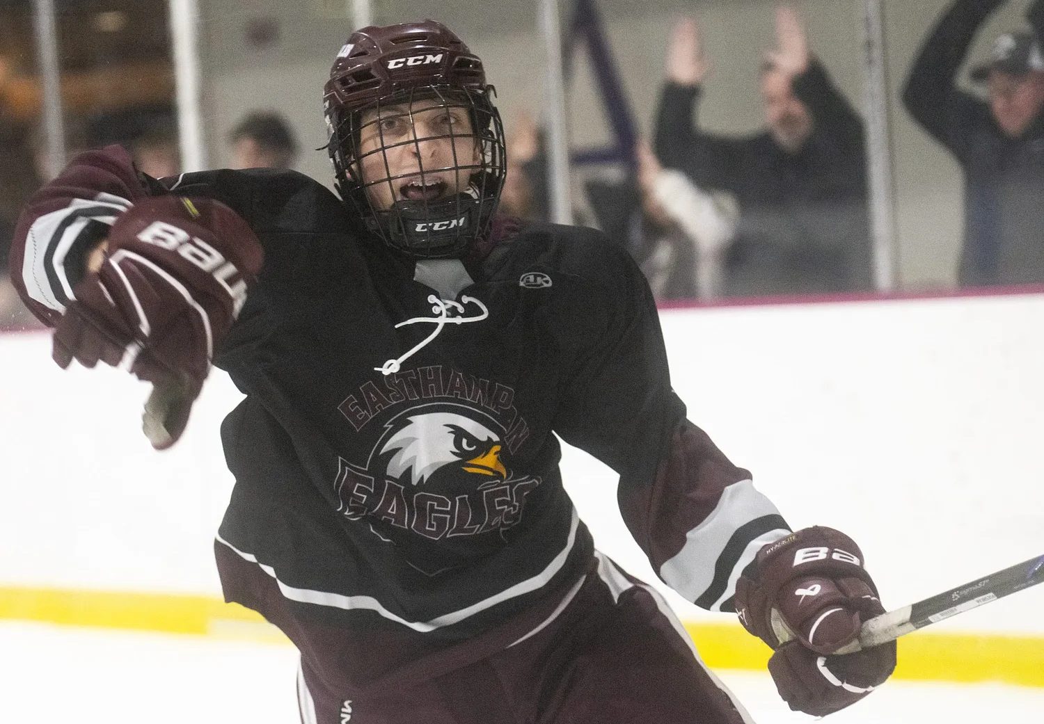 Boys hockey: Cal Gworek scores in OT to lift Easthampton past Amherst, 4-3