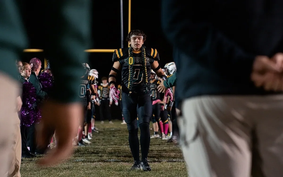 He nearly had to stop playing football. Now he could be named Maine’s top defensive lineman.
