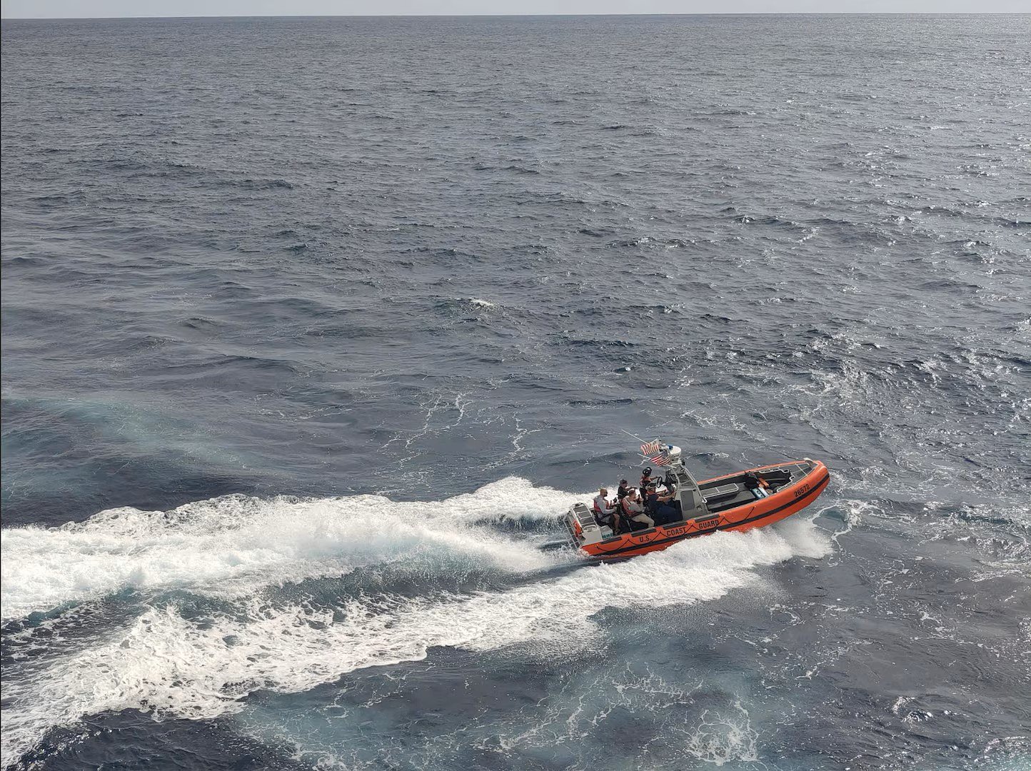 Man rescued from Lake Huron after sailboat overturns