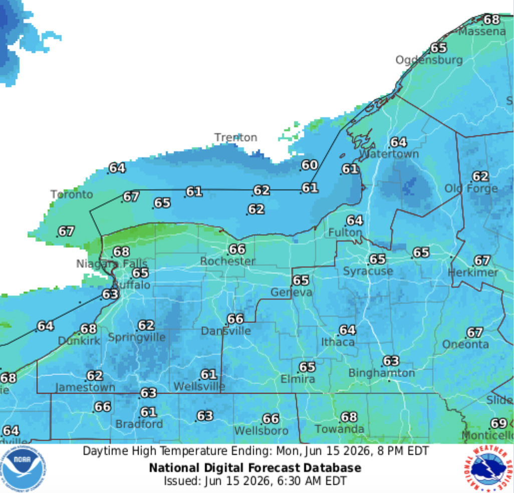 Central NY gets 2 beautiful days of weather before rain, storms return by midweek
