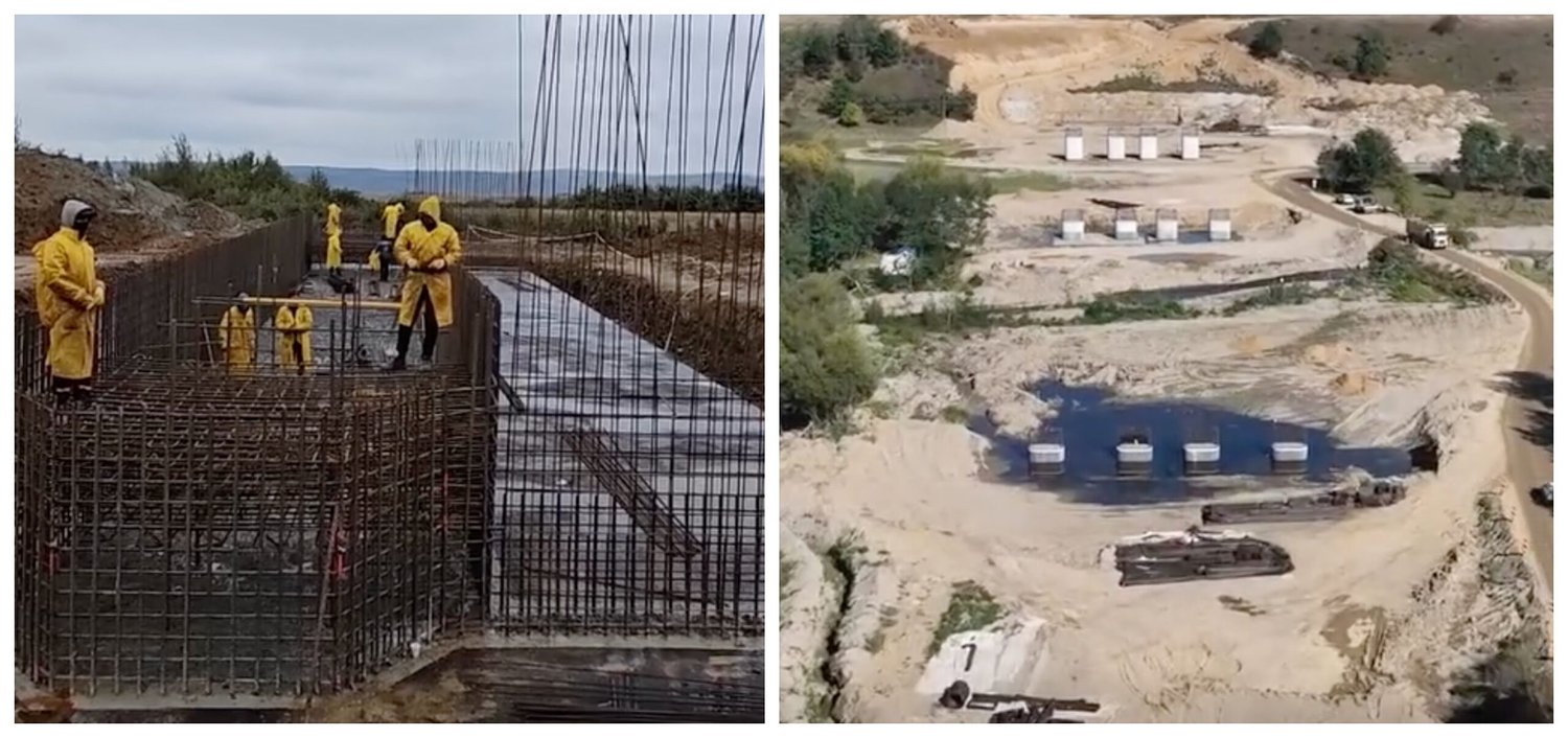 Autostrada Sibiu–Făgăraș: lucrările pe tronsonul Arpașu de Jos – Sâmbăta de Sus avansează rapid