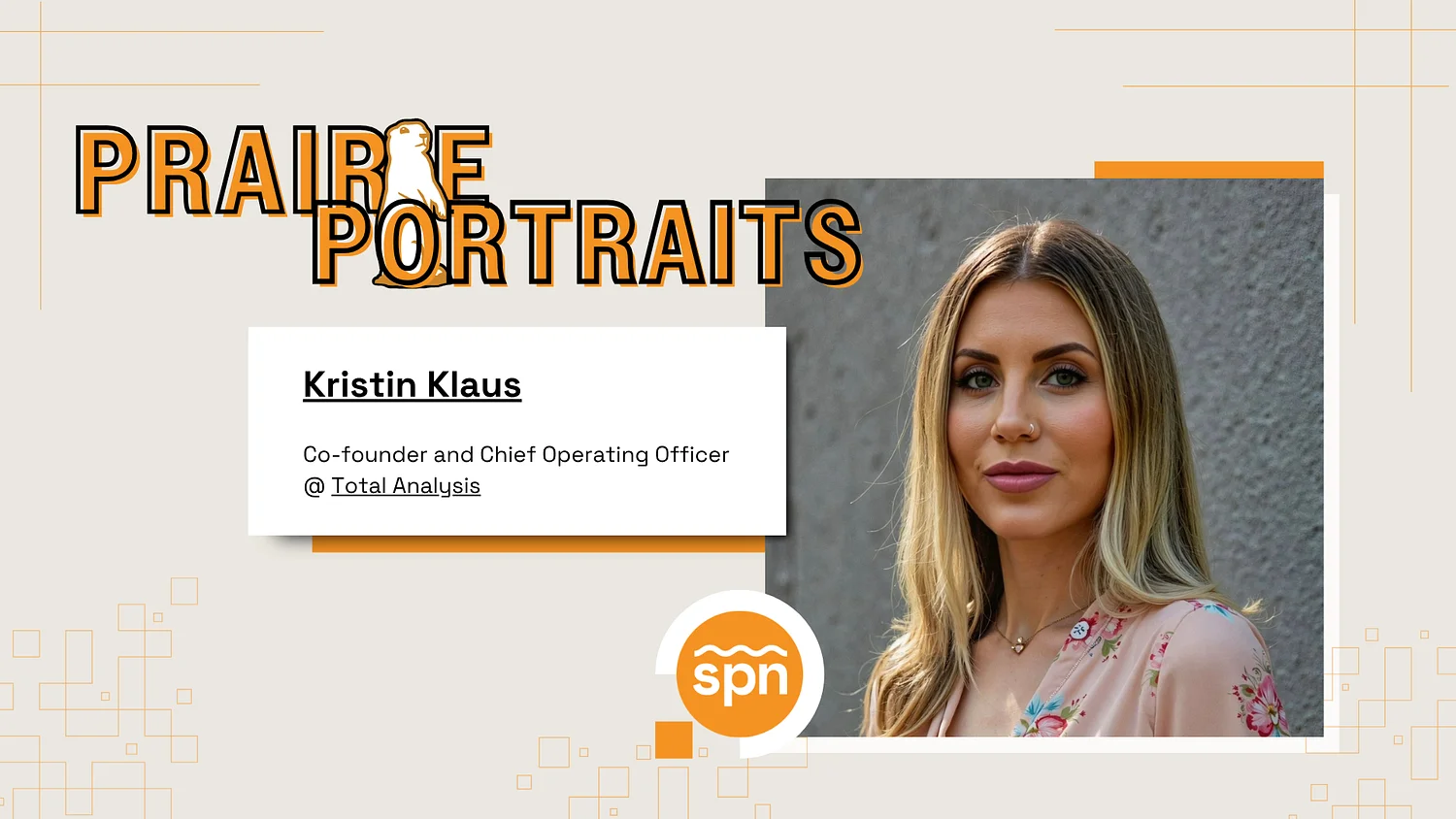 Prairie Portraits: Kristin Klaus