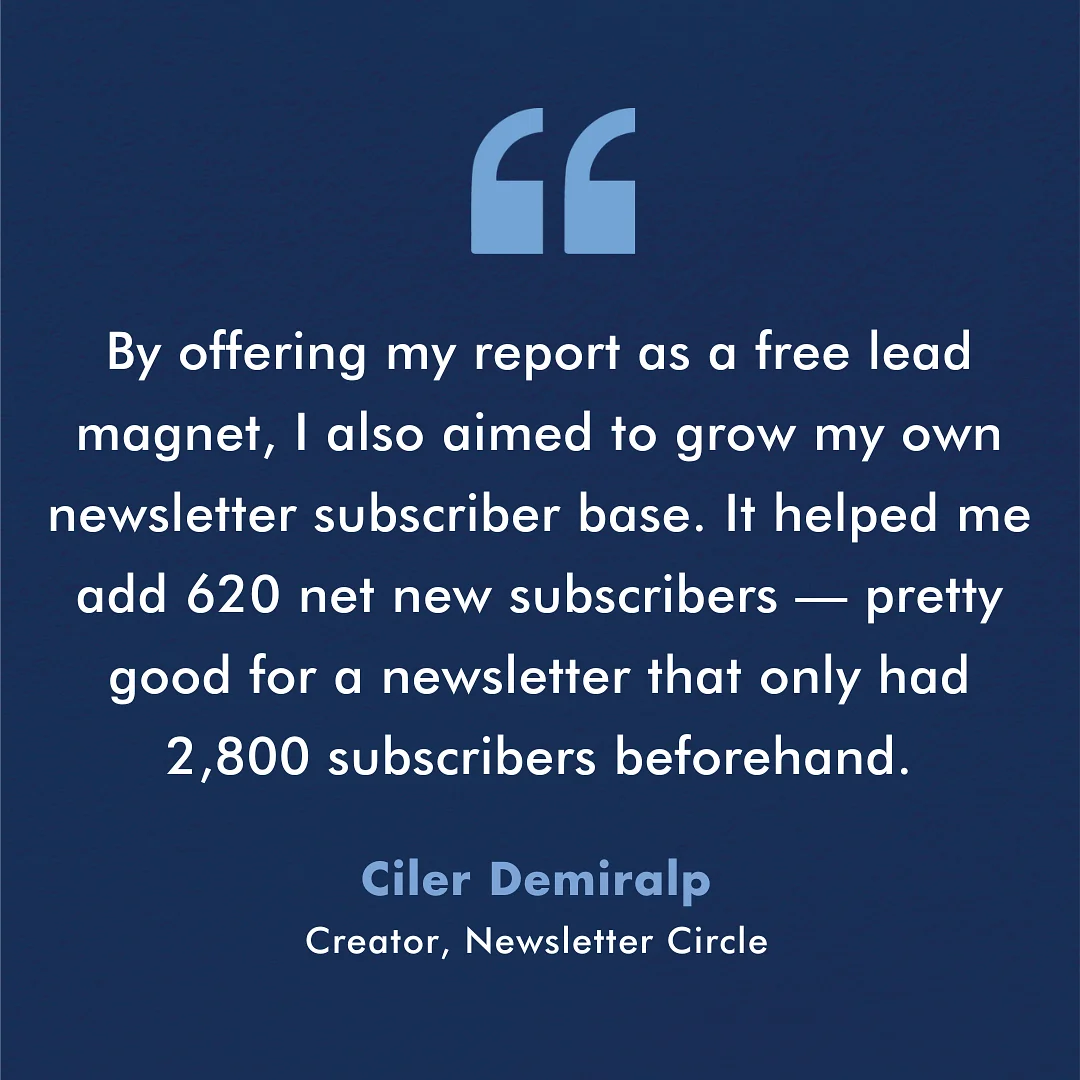 How I Used a Lead Magnet to Grow My Email List By 22%
