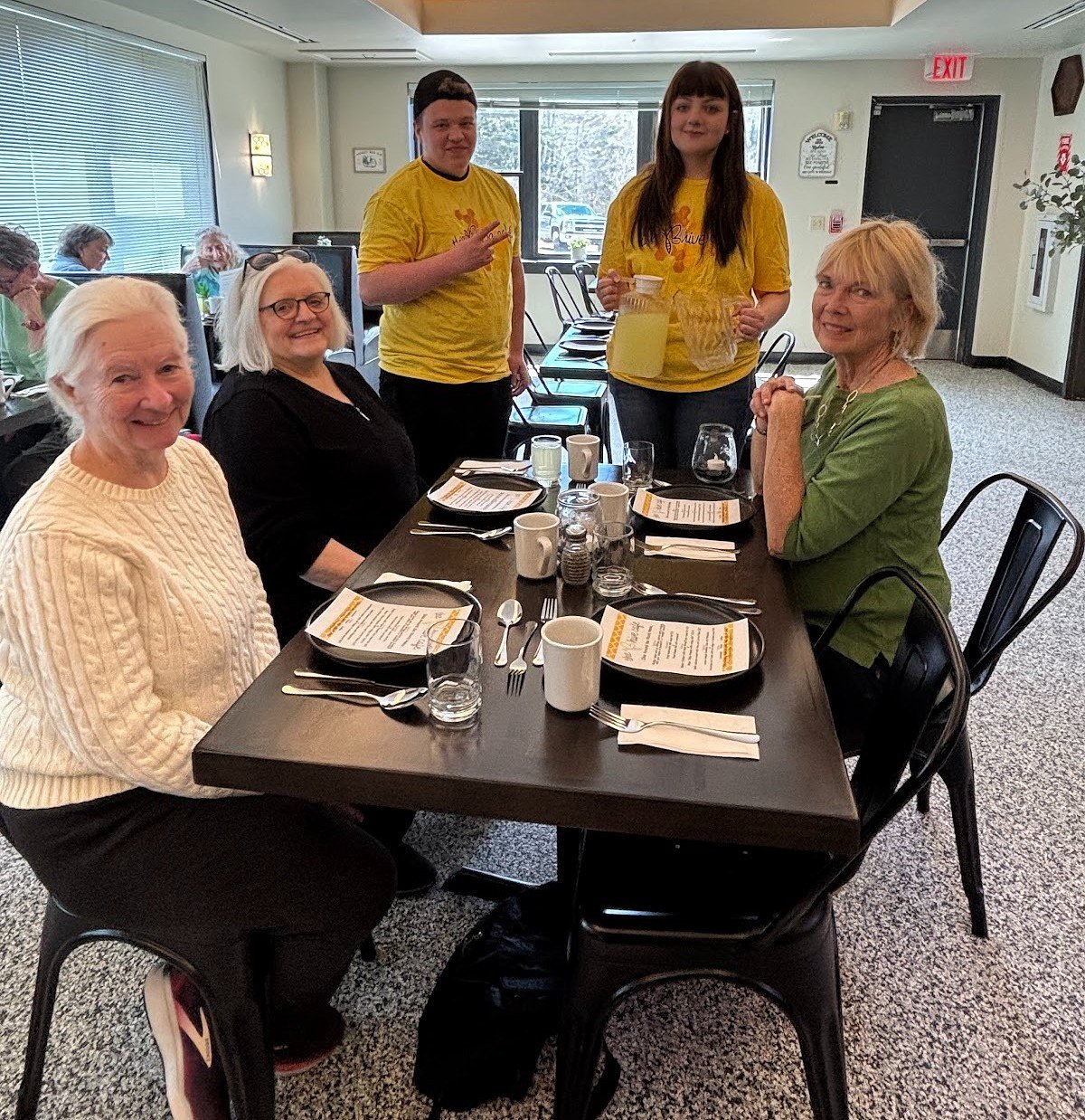 WCTC Culinary Arts students serve four-course meal for Waldo County Hospice Volunteers