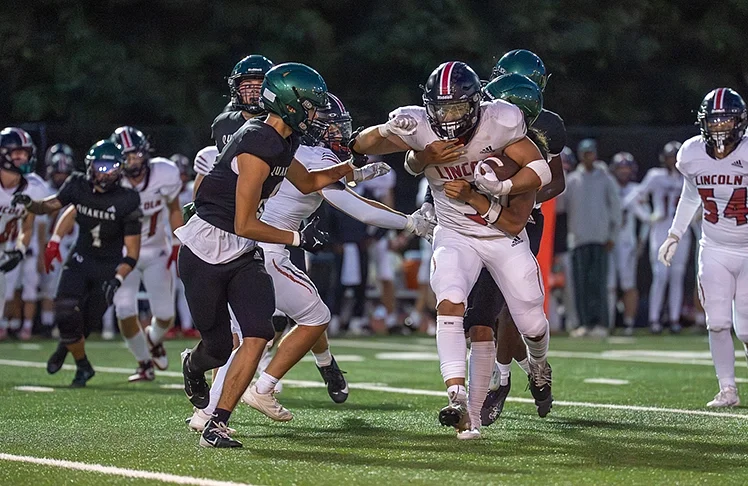 Lincoln Defeats Franklin, 17-6
