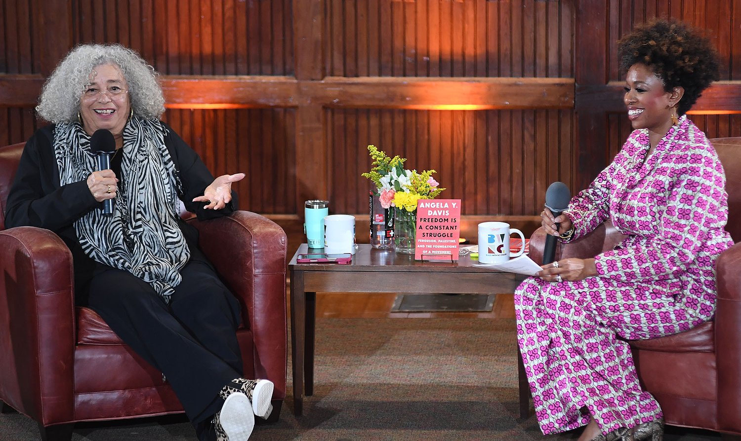 Longtime activist Angela Davis reminds Tougaloo audience that freedom takes practice and work