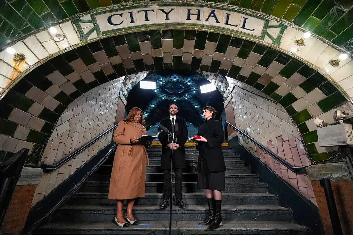 Zohran Mamdani promises to govern 'expansively and audaciously' in inaugural speech as NYC mayor